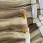 100g Double Drawn  invisible tape ins  virgin hair