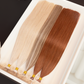 100g Double Drawn  Thin Invisible Hand Tied Weft
